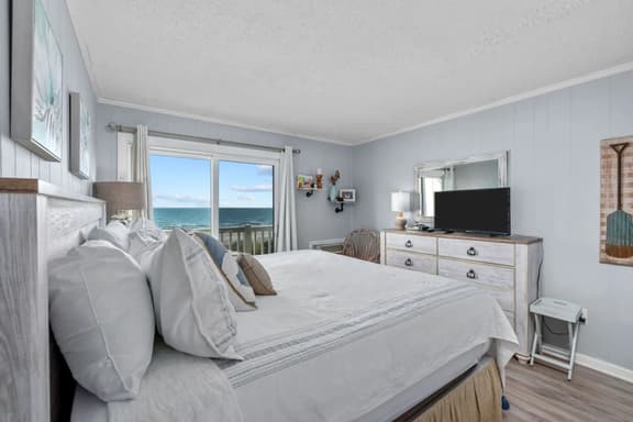 Pet-Friendly Oceanfront Condo | Windy Hill, Steps to Beach - Image 1